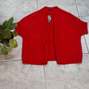 Talbots Women's Open Front Sweater Short Sleeve